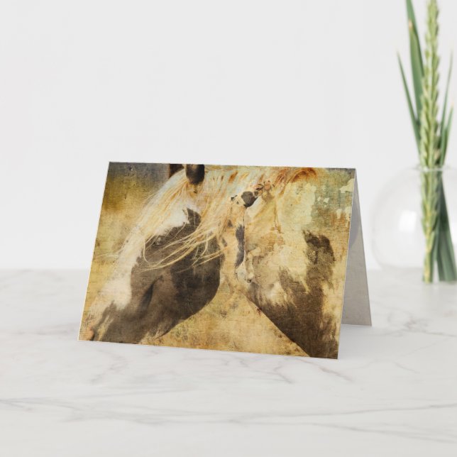 "Leben von dir" - Grußkarte Karte (Vorderseite)