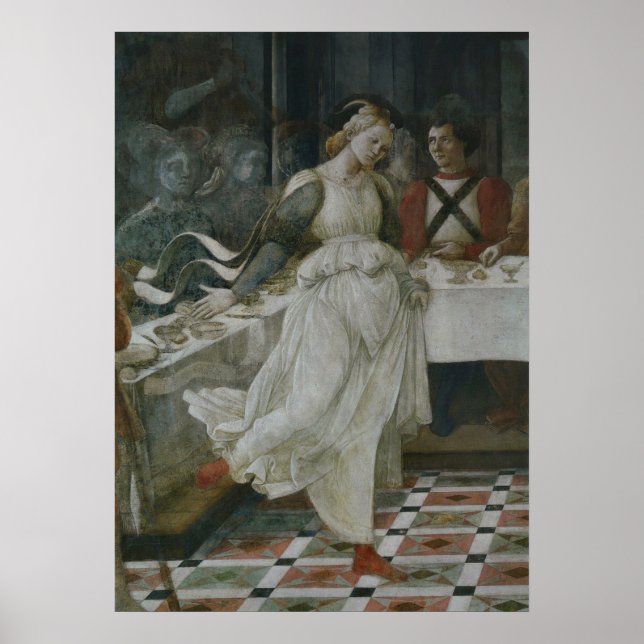 Leben von John dem Täufer - Herodes Bankett - Lipp Poster (Vorne)