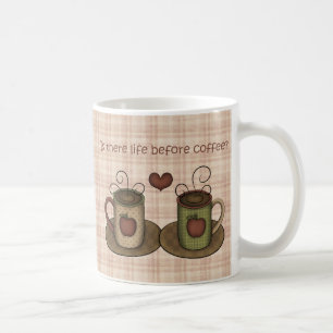 Leben vor Kaffee? Landküche Kaffeetasse