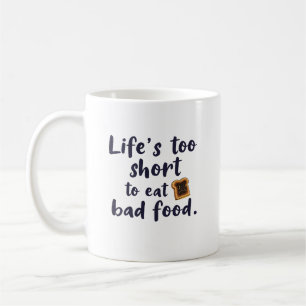 Leben zu Kurz Kaffeetasse