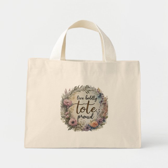 Lebend Bolt, Tasche stolz - Tiny Bag (Vorne)