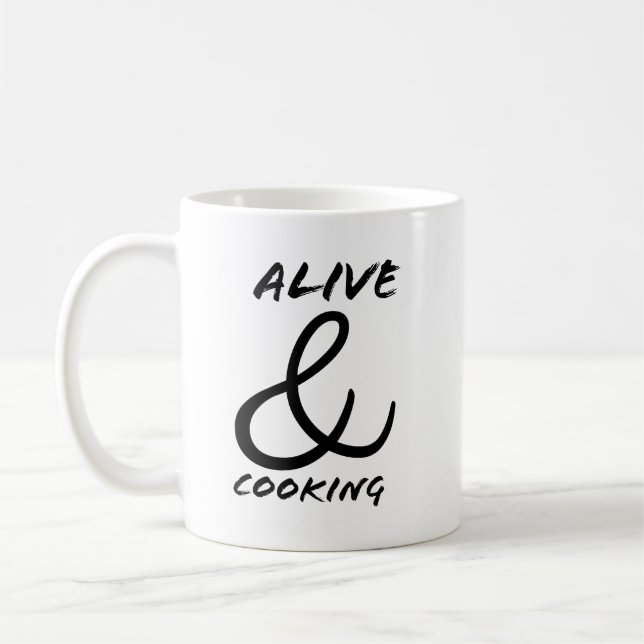 lebend und kochen kaffeetasse (Links)