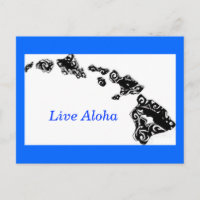 Lebende Aloha-Hawaii-Inseln