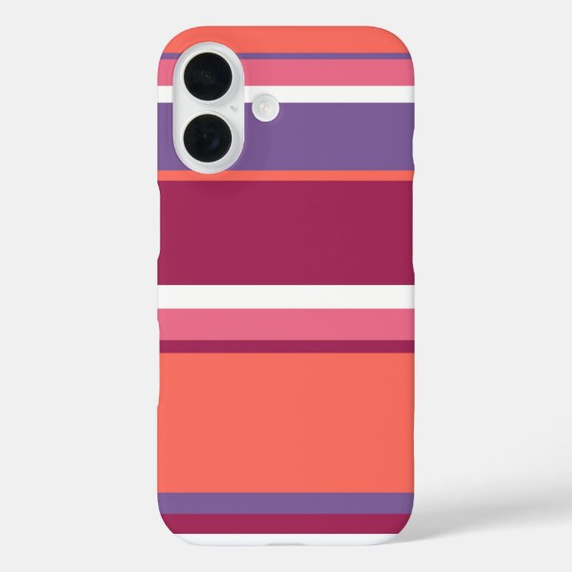Lebende Korallen, rot und violett Case-Mate iPhone Hülle (Rückseite)