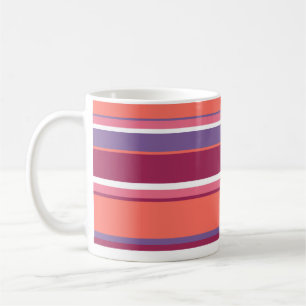 Lebende Korallen, rot und violett Kaffeetasse