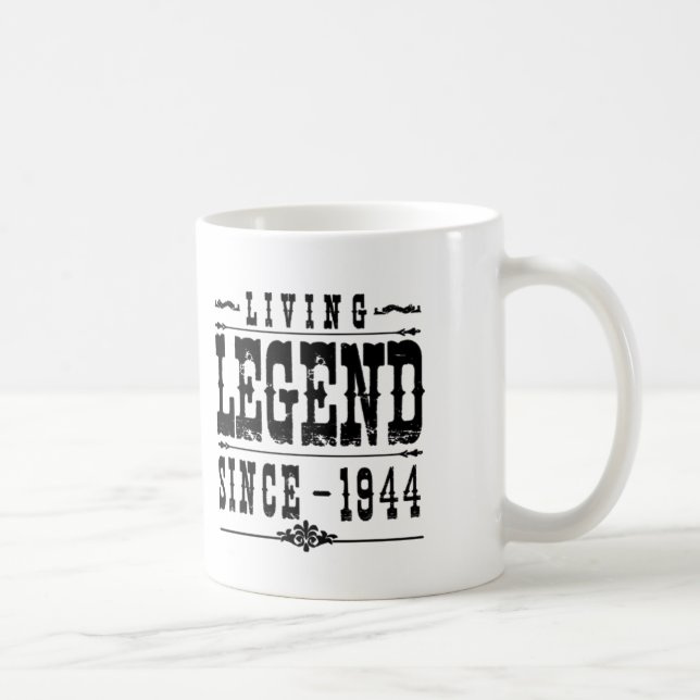 Lebende Legende seit 1944 Kaffeetasse (Rechts)