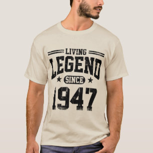 Lebende Legende seit 1947 T-Shirt