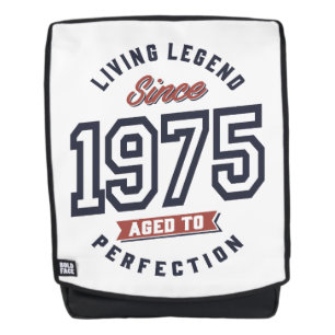 Lebende Legende seit 1975 Geburtstagsgeschenk Rucksack