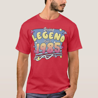 Lebende Legende seit 1985 80. Geburtstag Freunde T-Shirt