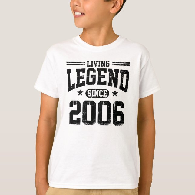 Lebende Legende seit 2006 T-Shirt (Vorderseite)