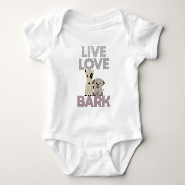 Lebende Liebe Baby Strampler (Vorderseite)