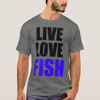 Lebende Liebe Fisch 2 T-Shirt