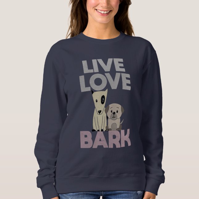 Lebende Liebe Sweatshirt (Vorderseite)