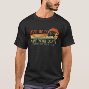Lebendes hässliches Fake, der Müll des Todes wird T-Shirt