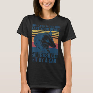Lebendes hässliches Fake, der Müll des Todes wird T-Shirt
