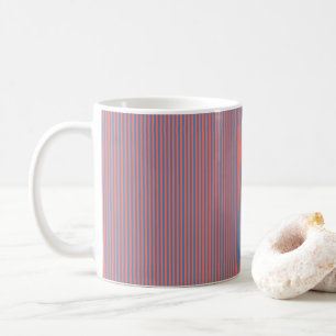 Lebendes Korallen und Pazifisches Blaues Pinienstr Kaffeetasse