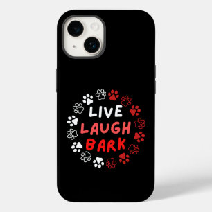 Lebendes Lachen Rinde.b schwarz BG Case-Mate iPhone 14 Hülle