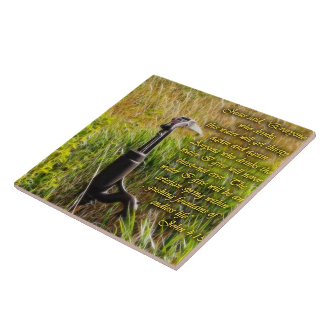 Lebendes Wasser John 4 Inspiration Fliese (Seite)