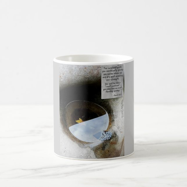 Lebendes Wasser Kaffeetasse (Mittel)