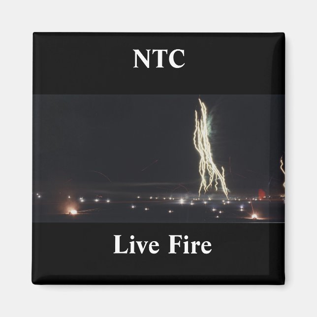 Lebendfeuer Magnet (Vorne)