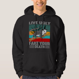 Lebendig hässliches Fake Ihres Todes Hoodie