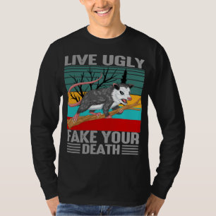 Lebendig hässliches Fake Ihres Todes T-Shirt
