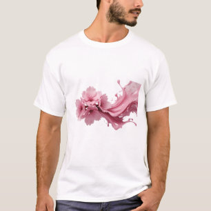 Lebendige ABSTRACTE BLUMEN-Kunstkomposition T-Shirt