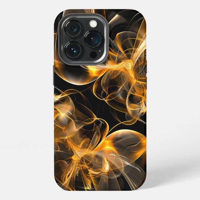 Lebendige abstrakte iPhone-Hülle iPhone Hülle (Hinten)