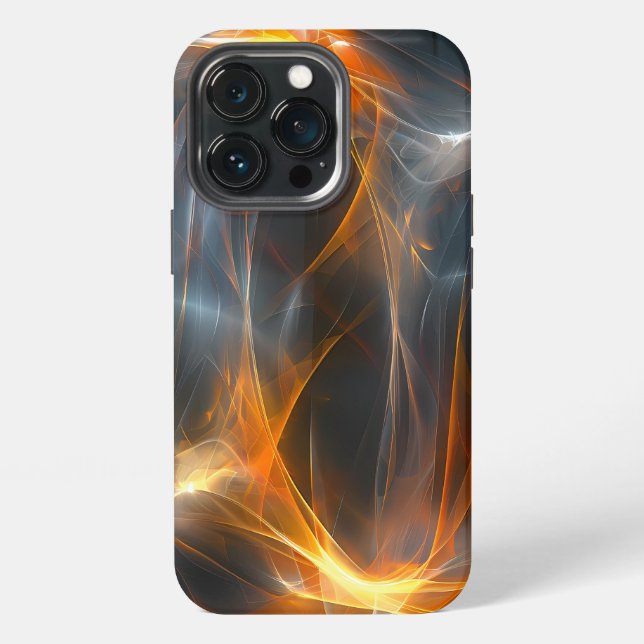 Lebendige abstrakte iPhone-Hülle iPhone Hülle (Hinten)
