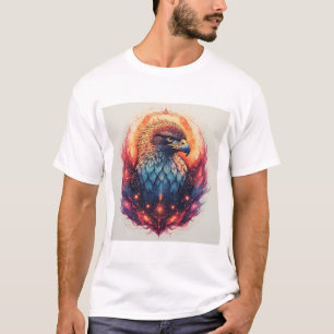Lebendige Adler-Kunst T-Shirt