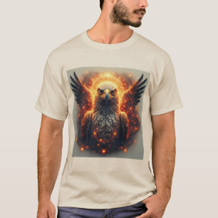Lebendige Adler-Kunst T-Shirt