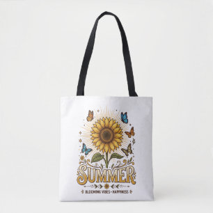 Lebendige blühende Sommer-Sonnenblume mit Schmette