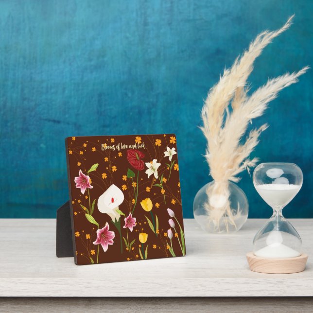 lebendige Blume Fotoplatte (InSitu)