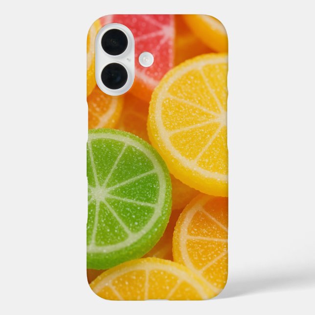 Lebendige Bunte Zitrusbonbonscheiben Case-Mate iPhone Hülle (Rückseite)