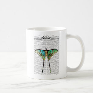 Lebendige Butterfly Kaffeetasse