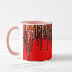 Lebendige Farbige Kombi-Tasse – Perfekte Größe, Di Tasse