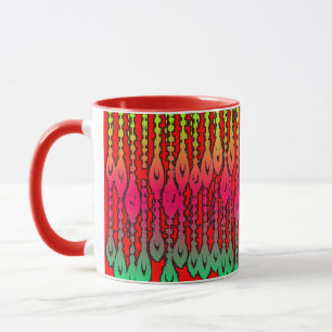 Lebendige Farbige Kombi-Tasse – Perfekte Größe, Di Tasse