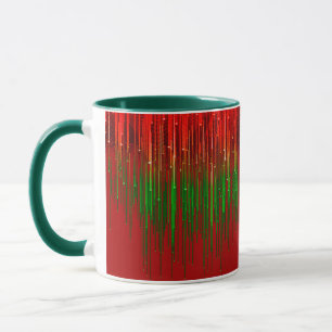 Lebendige Farbige Kombi-Tasse – Perfekte Größe, Di Tasse