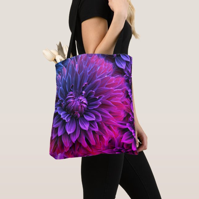 Lebendige Fraktal-Blüten-Kunst (Von Nahem)
