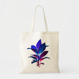 Lebendige Galaxie-Blatt-Tasche Tragetasche