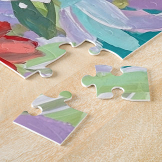 Lebendige Gartensymphonie Puzzle