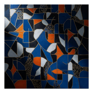 Lebendige Geometrie Poster