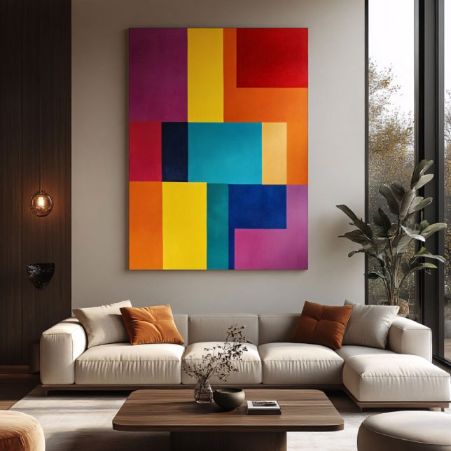 Lebendige Geometrie Poster (Von Creator hochgeladen)