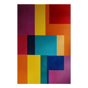 Lebendige Geometrie Poster