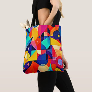 Lebendige geometrische abstrakte Kunst