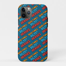 Lebendige Gradient-Typografische Create Heroes Case-Mate iPhone Hülle