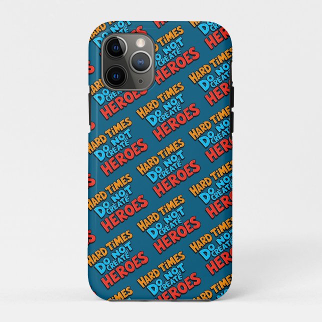 Lebendige Gradient-Typografische Create Heroes  Case-Mate iPhone Hülle (Rückseite)