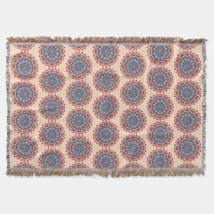 Lebendige Hexcolor Mandala Decke
