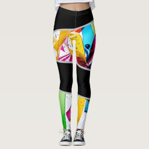 Lebendige High Vis Jogging Leggings Yoga Hosen Cut