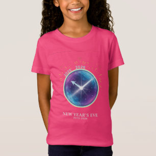 Lebendige himmlische Uhr Silvesterparty 2026 T-Shirt